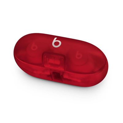 BEATS Beats Solo Buds Truly Wireless Earbuds Wireless Bluetooth Headphone (Transparent Red)